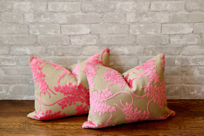 SPRING VELVET PILLOW COVER //READY TO SHIP// - Pillow Talk Design | Pretty Home Accessories